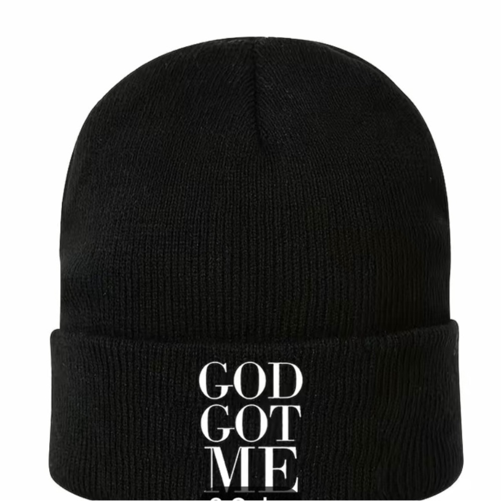 1 knitted black hat NWOT